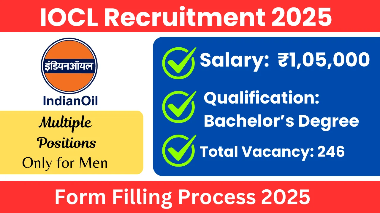 IOCL Non Executive Marketing Division Recruitment 2025